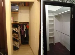 Storage Room Design In A Khrushchev-Era Two-Room Apartment