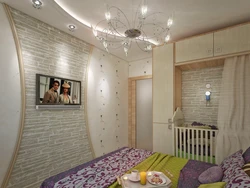 Design Of A Two-Room Apartment With A Children'S Room