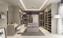 Dressing room design for teenagers