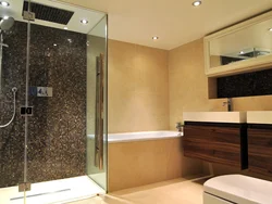 Room next to the bathroom design