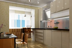 Kitchen design with 5 doors