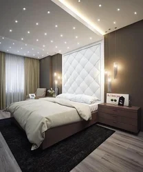 White ceiling design for bedroom