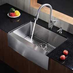 Sink color in kitchen design