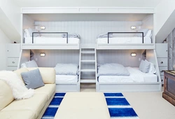 Bedroom For 3 People Design