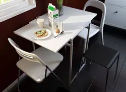 Дизайн раскладных столов для кухни