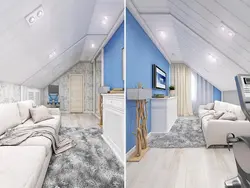 Two bedroom attic design