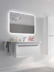 Bathroom cabinet design with mirror