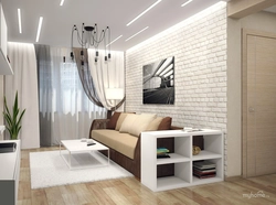 Bedroom design 37 sq m