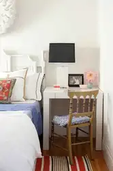 Design of small tables for the bedroom