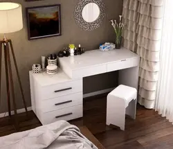 Design of small tables for the bedroom