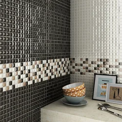Bath Design In Gray Mosaic