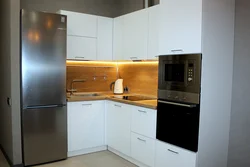 Kitchen design with separate cabinet