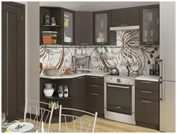 Дизайн кухонь прямых и угловых