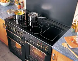 Плита у духовки дизайн кухни