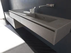 Дызайн ванны з керамаграніту стальніц