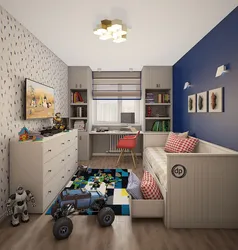 Bedroom design for 2 year old boy