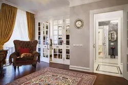 Living Room Design Wallpaper And Doors
