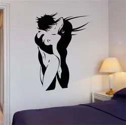 Дизайн стен в спальне трафарет