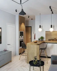 Kitchen design in odnushka peak