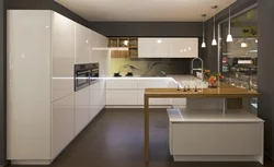 Kitchen design with two pencil cases