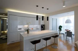 Studio kitchens with island design