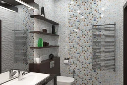 Bathroom panel design pvc mosaic