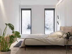 Bedroom designs full wall window