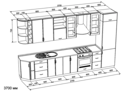 Kitchen Design By Length And Width