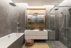Дизайн ванной комнаты с ограждением ванны