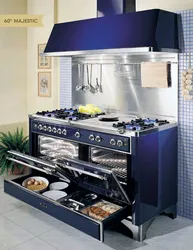 Design of gas stoves in the kitchen 8