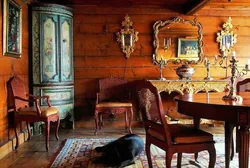 Apartment Interior With Antique Furniture