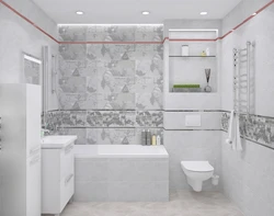 Bathroom tiles baucentr photo