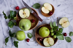 Kitchen apples photo