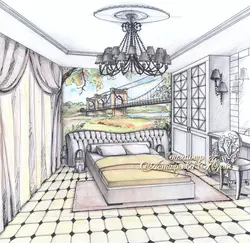 Bedroom sketches photos