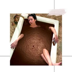 Şokoladlı vanna şəkli