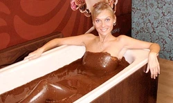 Photo of chocolate bath