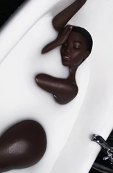 Photo of chocolate bath