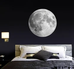 Bedroom moon photo