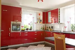 Kitchen With Gerberas Photo