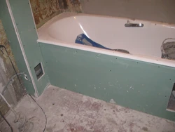 Plasterboard bathroom photo