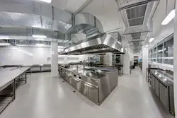 Modern factory kitchen photo