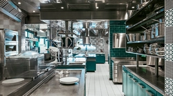 Modern factory kitchen photo