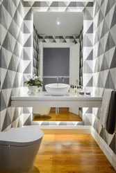 Geometry Tiles Bath Photo