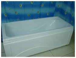 Photo acrylic bathtub 140