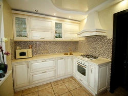 Corner gold kitchens photo