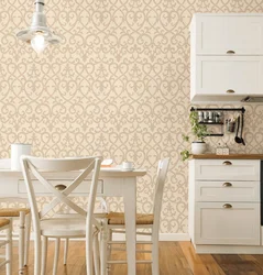 Wallpaper palette kitchen photo