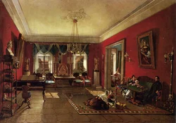 Гостиные 18 века фото