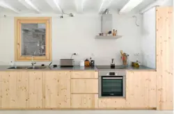 Фасад кухни сосна фото