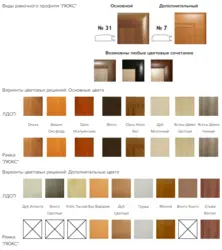 Kitchen chipboard color photo