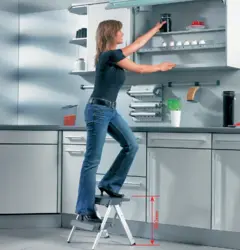 Stepladder in the kitchen photo
